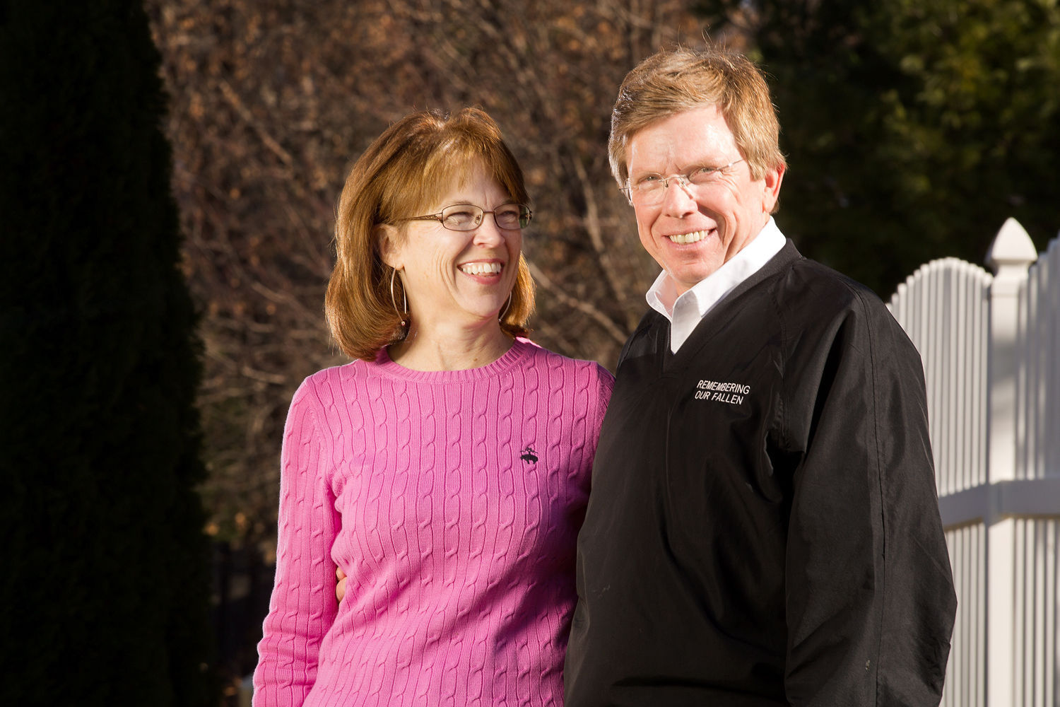 2013: Evonne and Bill Williams, honoring veterans